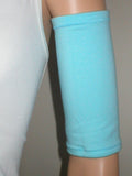 Extra small picc line sleeves/picc line site covers - Aqua