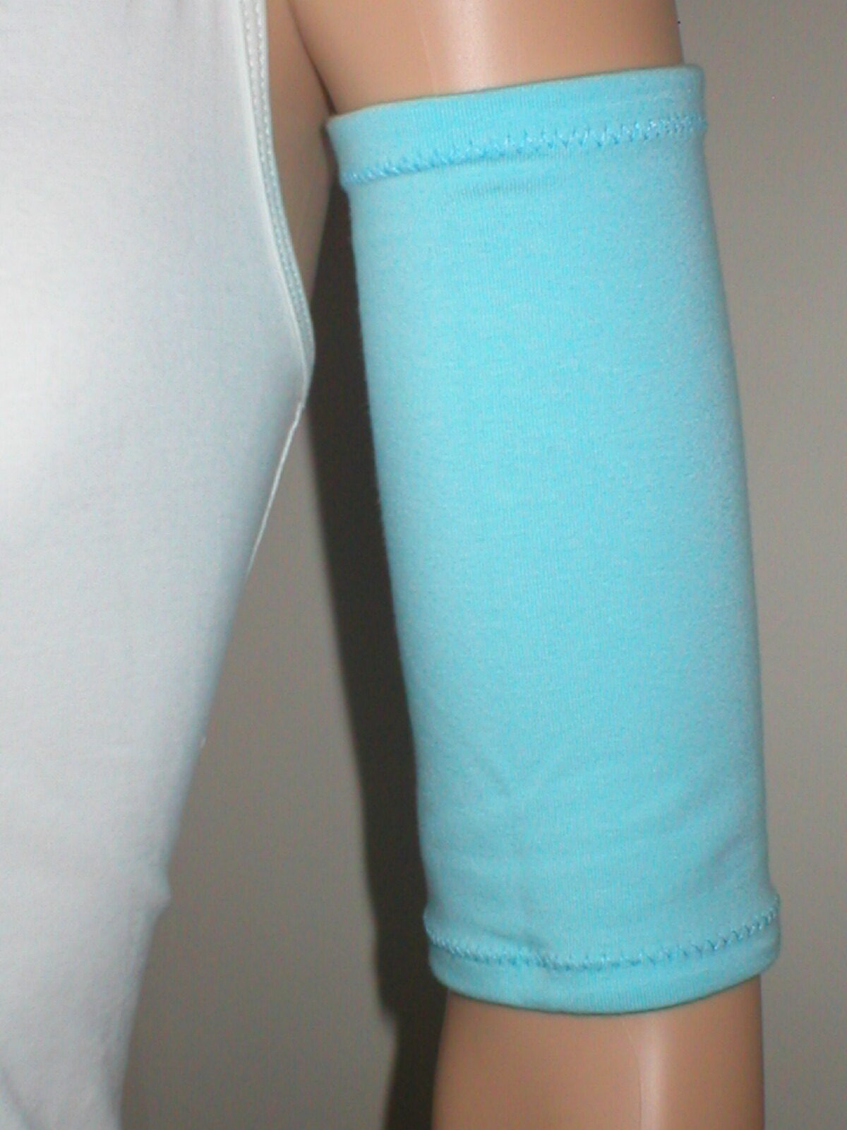 Extra small picc line sleeves/picc line site covers - Aqua