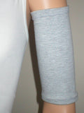 Large picc line sleeves/picc covers - Light grey marl