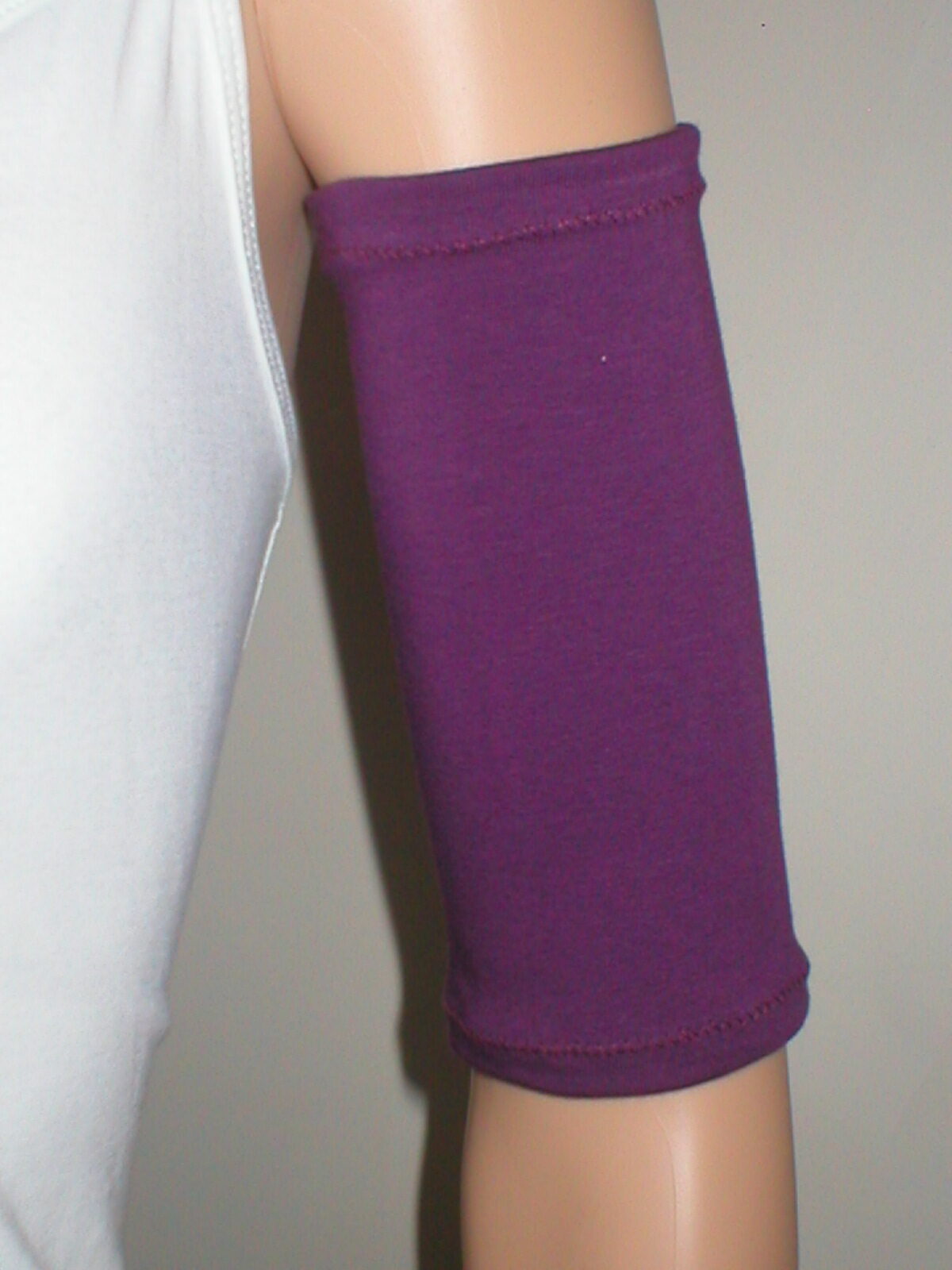 Extra small picc line sleeves/picc line site covers - Plum