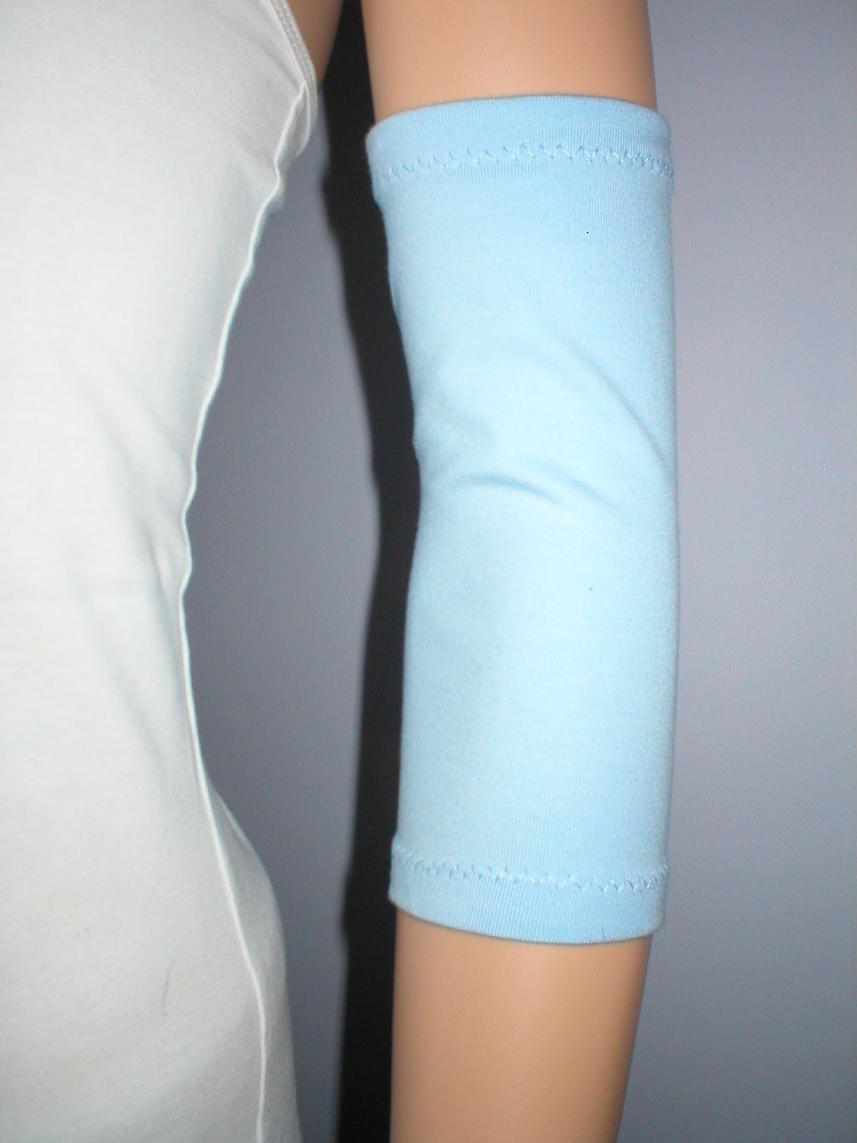 Extra small picc line sleeves/picc line site covers - Sky blue