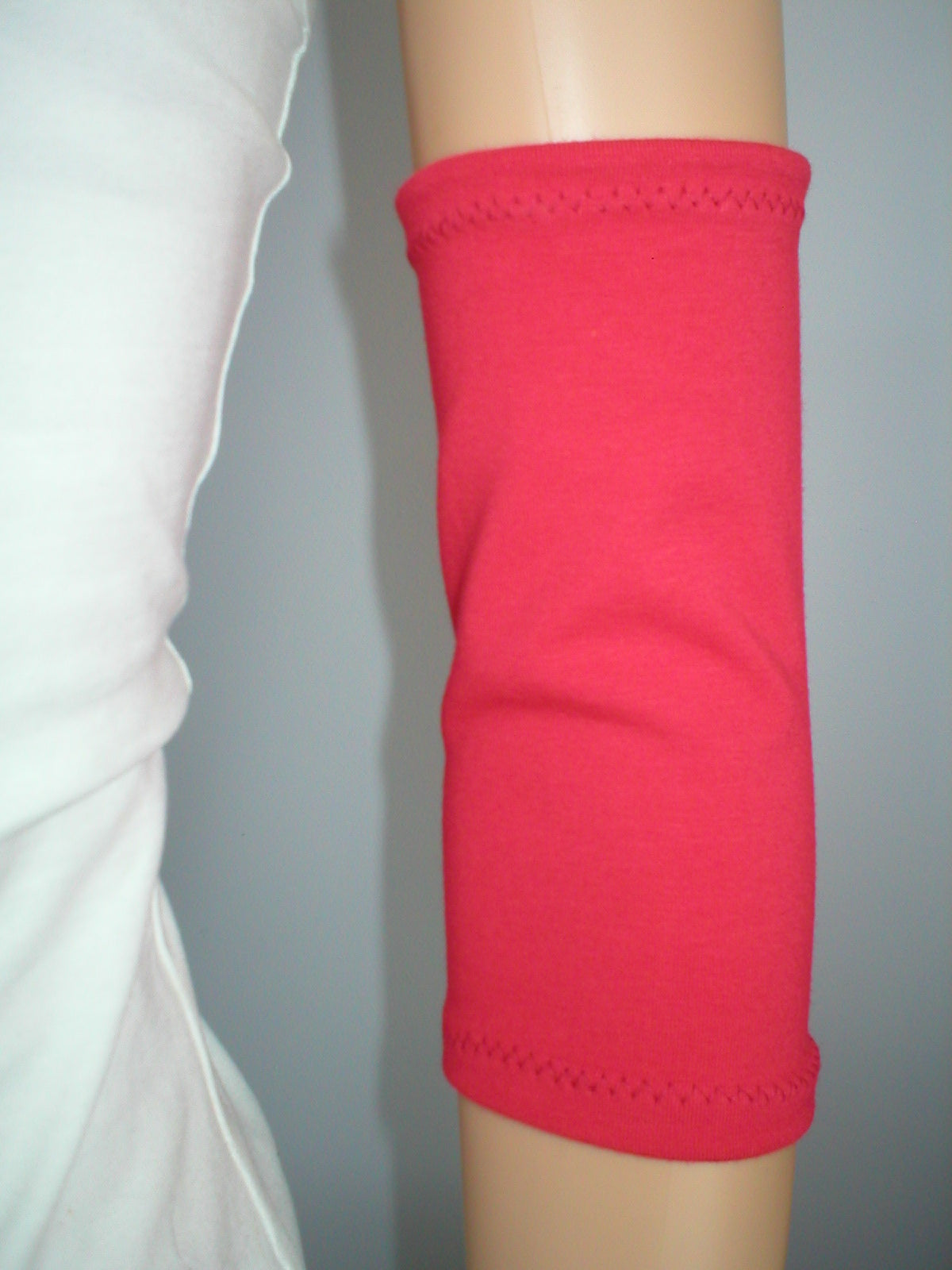 Extra small picc line sleeves/picc line site covers - Tomato
