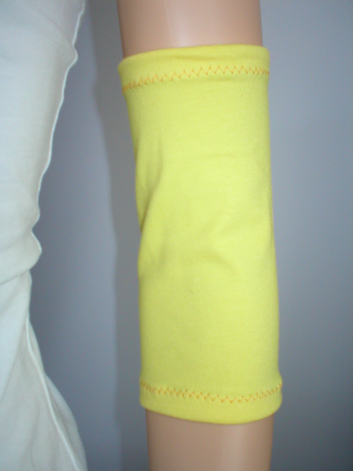 Extra small picc line sleeves/picc line site covers - Bright yellow